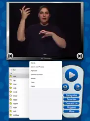 asl dictionary for ipad iPad Captures Décran 3