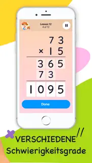 lernspiele app - math club iphone bildschirmfoto 2