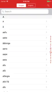 tongan-english dictionary iphone images 1