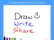 simple whiteboard by qrayon iPad Captures Décran 1