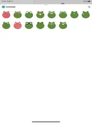 fun toad stickers - frog emoji ipad resimleri 1