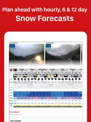 snow-forecast.com iPad Captures Décran 2