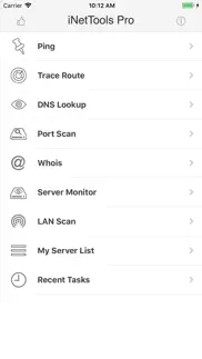 inettools - ping,dns,port scan iphone images 1
