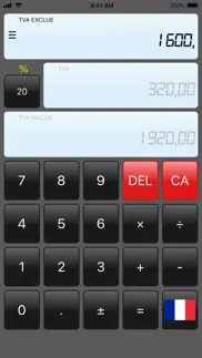 calculatrice_tva iPhone Captures Décran 1