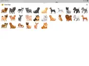 cute dog puppy doggy stickers ipad capturas de pantalla 1