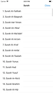 quran audio player (shuraym) iphone images 3