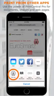 printcentral pro for iphone iphone capturas de pantalla 4