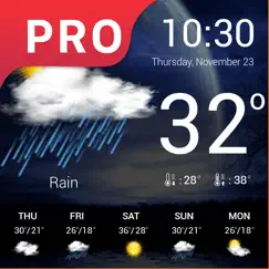 weather : weather forecast pro logo, reviews