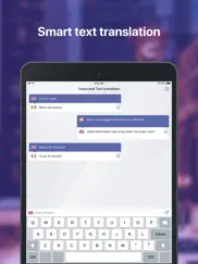 voice and text translator app ipad images 4