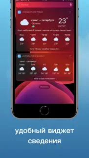 Погода pro-погода на экране айфон картинки 4
