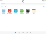 file manager iPad Captures Décran 1