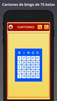 cartones de bingo iphone capturas de pantalla 3
