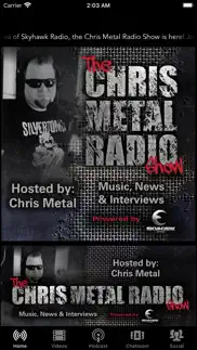 chris metal radio podcast iphone capturas de pantalla 1
