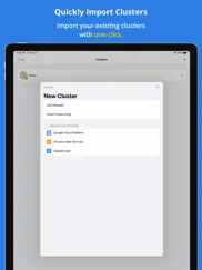 kuber - kubernetes dashboard iPad Captures Décran 1