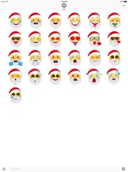santa says emoji stickers ipad images 2
