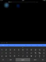 the math keyboard iPad Captures Décran 1
