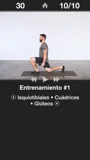 entrenamiento diario pierna iphone capturas de pantalla 2