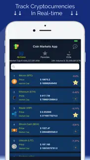 coin markets - crypto tracker iphone images 1