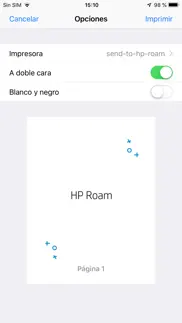 hp roam iphone capturas de pantalla 2