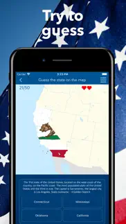 the us states and capitals app iphone images 3