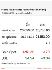 ราคาทอง - thaigoldprice айпад изображения 1