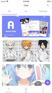 anime club - manga news home iPhone Captures Décran 1