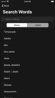 stoney language dictionary iphone images 2