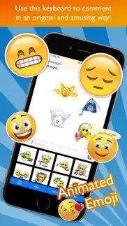 animierte emoji-tastatur pro iphone bildschirmfoto 3