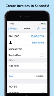 easy invoice pro - pdf export iphone images 2