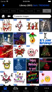 holiday greetings - animations iphone capturas de pantalla 2