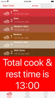 steak timer pro iphone images 2