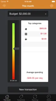 moneybook - finance with flair iphone capturas de pantalla 1
