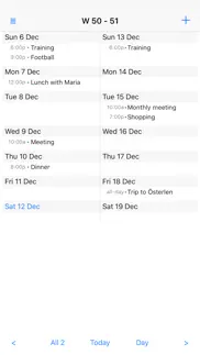 week view calendar iphone images 2