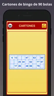 cartones de bingo iphone capturas de pantalla 2