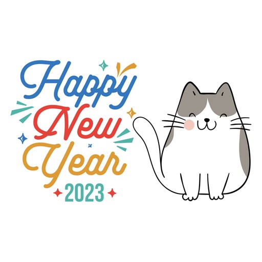 2023 - Happy New Year Stickers app reviews download