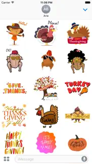 happy thanksgiving sticker gif iphone images 2
