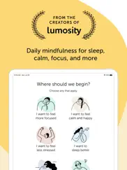 lumosity mind - meditation app ipad images 2