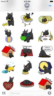 cute scottish terrier dog icon iphone images 3