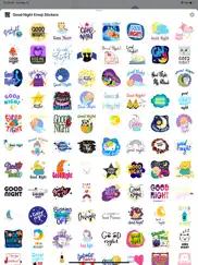 good night emoji stickers ipad images 1