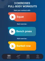 5x5 weight lifting workout ipad images 3