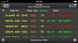 flight board pr flight tracker iphone capturas de pantalla 4