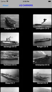 us navy aircraft carriers iPhone Captures Décran 1