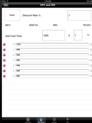 calculadora financiera ipad capturas de pantalla 3