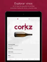 corkz: vinos y bodega ipad capturas de pantalla 1