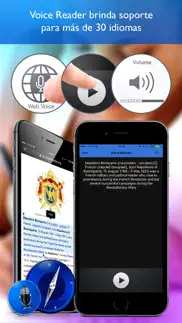 lector de voz para web pro iphone capturas de pantalla 3