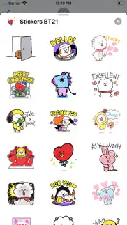 stickers bt21 iphone images 1