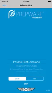 prepware private pilot iphone capturas de pantalla 1