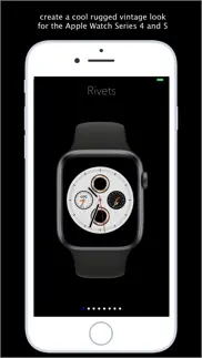 rivets - rugged watch faces iPhone Captures Décran 1