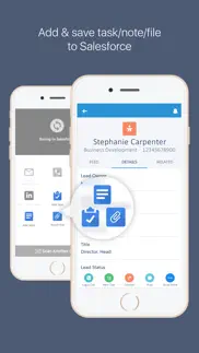 camcard for salesforce iphone capturas de pantalla 3