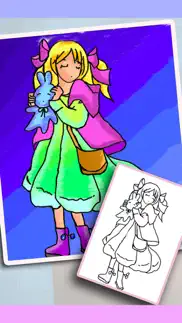 bejoy coloring princess fairy iphone images 3